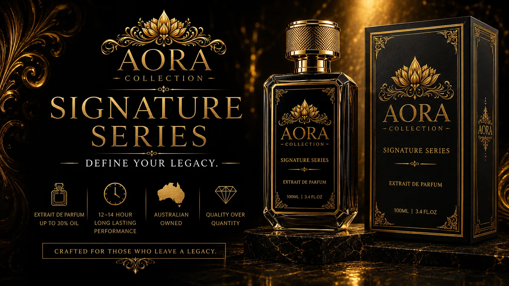 AORA Signature Series fragrance collection