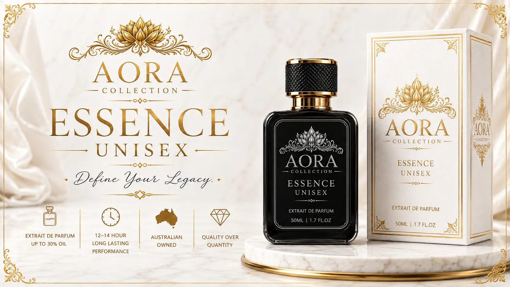 AORA unisex fragrance collection
